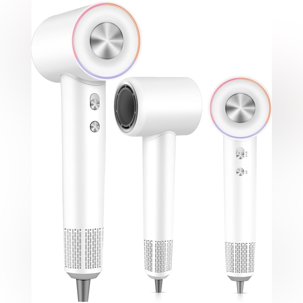 NIB Coolpub 180,000 RPM High Speed Ionic Hair Dryer White